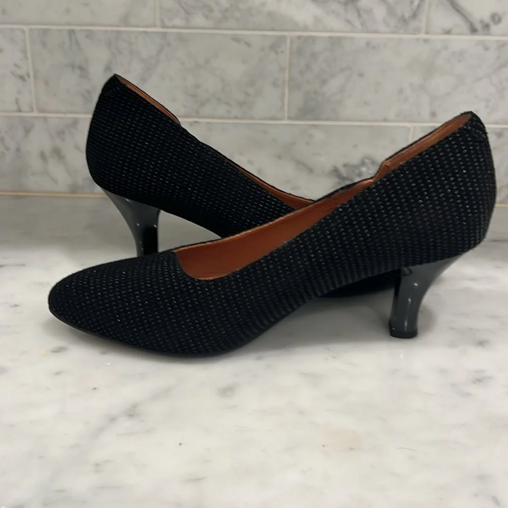L'Amour Des Pieds - Bambell Pumps‎ In Color Black Raindrop Sz 8.5